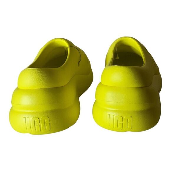 UGG Sandals Sport Yeah Clog Slip On Sliders Women's Shoes Size 8 Yellow Shoes - Picture 4 of 12